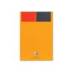 3020120011035-Oxford International - Bloc notes - A4 + - 160 pages - ligné jaune - perforé-Avant-1