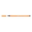 4006381121095-STABILO Pen 68 - Feutre pointe moyenne - orange fluo-Angle gauche-2