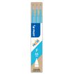 4902505422881-Pilot Frixion Ball - 3 Recharges pour rollers effaçables - 0,5 mm - turquoise--0