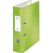 4002432123162-Leitz WOW - Classeur à levier 180° - Dos 80 mm - A4 - pour 600 feuilles - Carton pelliculé - vert--0