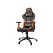 4715302440459-Fauteuil gamer Armor One - accoudoirs réglables - appui-tête intégré - noir et orange--1