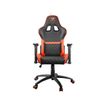 4715302440459-Fauteuil gamer Armor One - accoudoirs réglables - appui-tête intégré - noir et orange--5