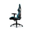 4715302442903-Fauteuil gamer ARMOR One - accoudoirs réglables - appui-tête intégré - noir et bleu--2