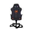 4715302448721-Fauteuil gamer ARMOR - accoudoirs réglables - Noir et orange--6