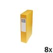 3130632506094-Exacompta Exabox - 8 Boîtes de classement en carte lustrée - dos 60 mm - jaune--0