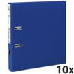 3130632531522-Exacompta Prem'Touch - 10 Classeurs à levier - Dos 50 mm - A4 Maxi - pour 400 feuilles - bleu foncé--0