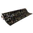 3329682119549-Clairefontaine Premium - Papier cadeau - 70 cm x 50 m - 80 g/m² - arabesque or fond noir--0