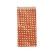 3329683941101-Clairefontaine - 50 Pochettes cadeau kraft - 15 cm x 6 cm x 31 cm - pois/fond rouge--0