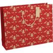 5033601524502-Clairefontaine Eurowrap - Sac cadeau - 37,3 cm x 11,8 cm x 27,5 cm - dalécarlie rouge--0