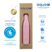 3135250122534-Aqua Pastel - Gourde Bouteille isotherme 500 ml - double paroi - disponible dans différentes couleurs --3