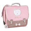 3135253282822-Cartable Sweet Cat 38 cm - rose - 2 compartiments - Viquel--0