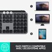 5099206090408-Logitech MX Keys pour Mac - clavier sans fil Azerty - gris--4