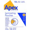 043859584840-Fellowes Apex - 100 pochettes de plastification A3 (303 x 426 mm) - 80 microns--0