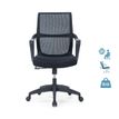 3700339917501-Fauteuil de bureau EDDY - accoudoirs fixes - noir--0