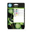 195122352196-HP 953 Pack de 4 - noir et 3 couleurs - cartouche d'encre originale (6ZC69AE)--0