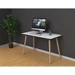 3660141256420-Bureau home office HOPM - 114 x 60 cm - pied hêtre et plateau blanc--0