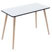 3660141256420-Bureau home office HOPM - 114 x 60 cm - pied hêtre et plateau blanc--1