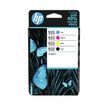 0195122352233-HP 932-933 Pack de 4 - noir et 3 couleurs - cartouche d'encre originale (6ZC71AE)--0