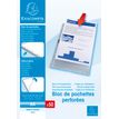 3037920310480-Exacompta Quick Doc - 50 Pochettes perforées - A4 - lisses - cristal--0