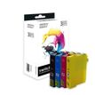 3700654296824-Cartouche compatible Epson T1295 Pomme - pack de 4 - noir, jaune, cyan, magenta - Switch --0