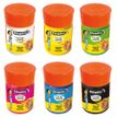 3134725014657-Cléopâtre NÉFERTARI - 6 Pots de peinture 50 ml - couleurs assorties - pinceau intégré--2