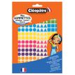 3134725022959-Cléopâtre - 528 gommettes géométriques - 8 couleurs - repositionnables--2