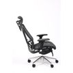 3701338802409-Fauteuil de bureau VASEAT - accoudoirs réglables - appui-tête intégré - noir--2