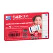 3020120170183-Oxford FLASH 2.0 - Pack de 32 cartes - A7 - ligné - rouge--0