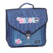 3661507623368-Cartable Chacha Miaou 36 cm - 2 compartiments - bleu - Kid'Abord--0