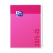 3147280095139-Agenda personnalisable Oxford Creation Zip - 1 jour par page - 12 x 18 cm - fond rose - Hamelin--0