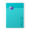 3147280095290-Agenda personnalisable Oxford Creation Zip - 1 jour par page - 12 x 18 cm - fond turquoise - Hamelin--0