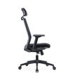 3700339918508-Fauteuil de bureau MAXIM - accoudoirs réglables - Appuie tête - noir--3