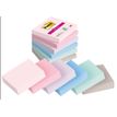 4054596925953-Post-it - 6 Blocs notes de 90 feuilles Super Sticky Post-it Soulful  - couleurs assorties - 76 x 76 mm--1