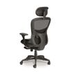 8033540636639-Fauteuil de bureau ATHOS - accoudoirs réglables - appuie-tête réglable - noir--2