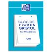 3020120196152-Oxford - Pack de 30 Fiches Bristol - A5 - uni - perforées - blanc--0