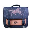 3666311012087-Cartable Cybel 38 cm - 2 compartiments - bleu/velours - Bagtrotter--0