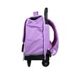 3666311010403-Cartable à roulettes Phileas Licorne 38 cm - 2 compartiments - violet - Bagtrotter--1