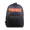 3666311008639-Sac à dos Fortnite - 1 compartiment - noir/orange - Bagtrotter--0