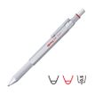 4895151559035-Rotring 600 - Stylo 3 en 1 : porte-mines et stylo à bille noir et rouge - argent--1