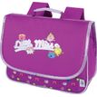 3664447149462-Cartable maternelle Monsieur Madame - 32 cm - 1 compartiment - violet - Oberthur--0