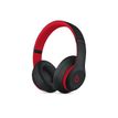 3701083088486-Casque Beats Studio3 Reconditionné - sans fil avec réduction de bruit - noir et rouge --0