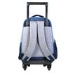 3666311001166-Sac à dos à roulettes Poivre Blanc Espace - 2 compartiments - bleu - Bagtrotter--2