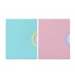 3135251381152-Viquel Rainbow Pastel - Lot de 2 pochettes coins - A4 - 4 compartiments--0