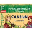 3148950273000-Canson C à grain - Pochette papier à dessin - 24 feuilles - 24 x 32 cm - 180 gr - blanc - édition ar--0