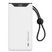 3304490427925-We - Powerbank / batterie de secours - 10000 mAh -  port USB-A +1 port USB-C / 18W - blanc--0