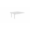 3617350003437-Bureau Bench ARIAL - Plan suivant - L140 x P165 cm - plateau blanc - pieds blancs--0