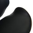 3397701859318-Chaise HERCULE - Bois multiplis imitation chêne clair et polyuréthane noir--6