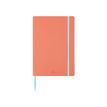 3664447151656-Oberthur Carmen - Carnet de notes souple A6 - ligné - 160 pages - corail--0