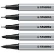 4006381604369-STABILO Creative tips ARTY - 5 Feutres de coloriage de pointes différentes - noir--2