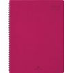 3664447171609-Agenda à spirale Grenade - 1 semaine sur 2 pages - 22 x 28 cm - fuchsia - Oberthur--0